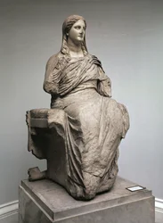 Demeter, Statue aus Knidos, Kleinasien, ca. 350 v. Chr.